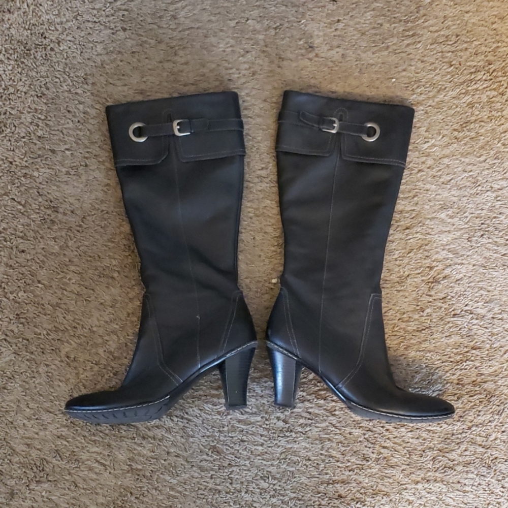 Dillards black boots